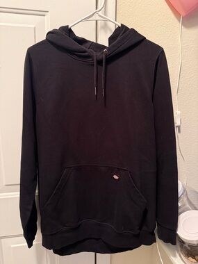 Dickies Black Pullover Hoodie with Kangaroo Pocket